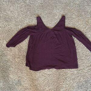 LA Hearts off the shoulder blouse.